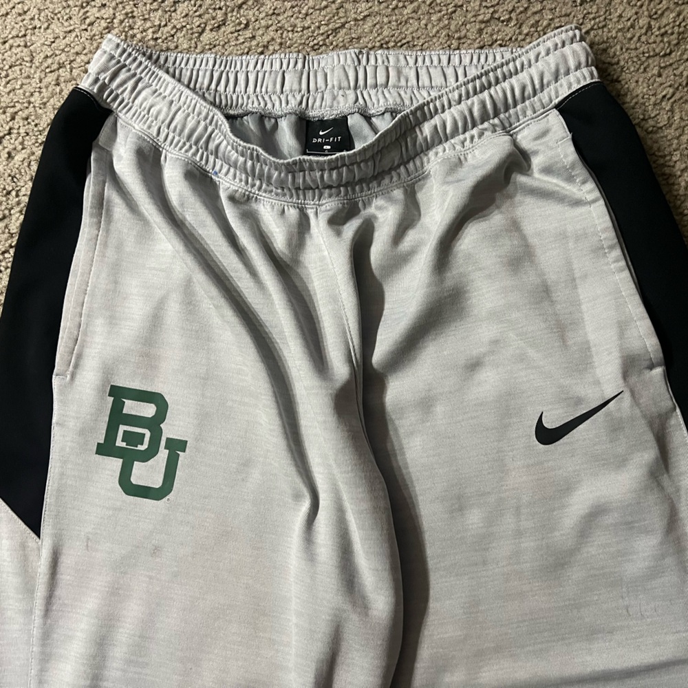 RARE TEAM ISSUE Nike Baylor Bears Elite Showtime PE Joggers pants player sweats